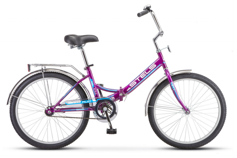 Велосипед Stels Pilot 710 24"  Z010 рама 16" Фиолетовый