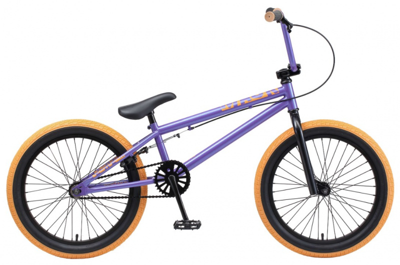 Велосипед трюковой BMX TT Mack 20" фиолетовый 