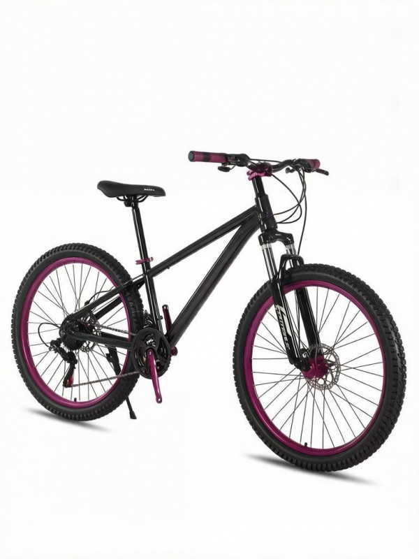 Велосипед скоростной (М) Hot Wolf 26", рама 13.5" сталь 15кг черный