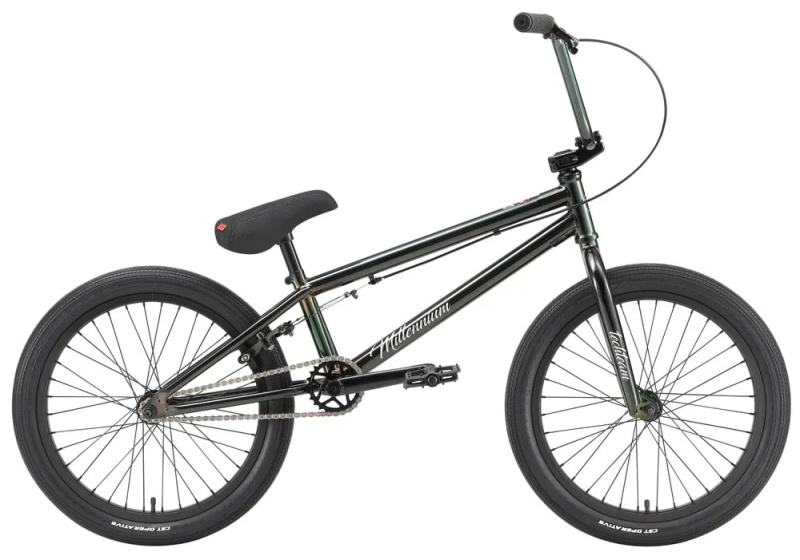 Велосипед BMX TT Millennium, 20" Темно-зеленый,рама 20.5" 