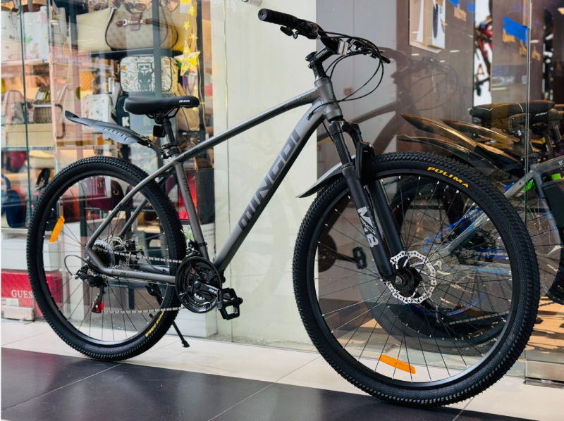 Велосипед скоростной (М)  29" Mingdi 29MD-916 рама 19 алюминий 15кг темно серый