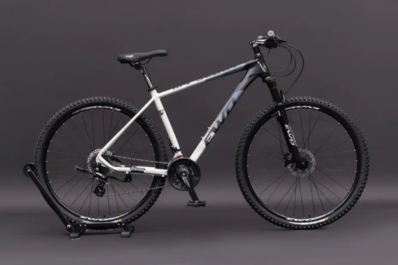 Велосипед скоростной EWO SCOUT 30.5" материал алюминий 24 ск Black grey / Черный серый