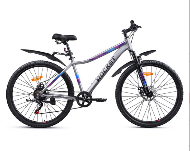 Велосипед скоростной (М) Rocket 27.5" Vela alloy Pro 2.0, рама 17" цвет серый,