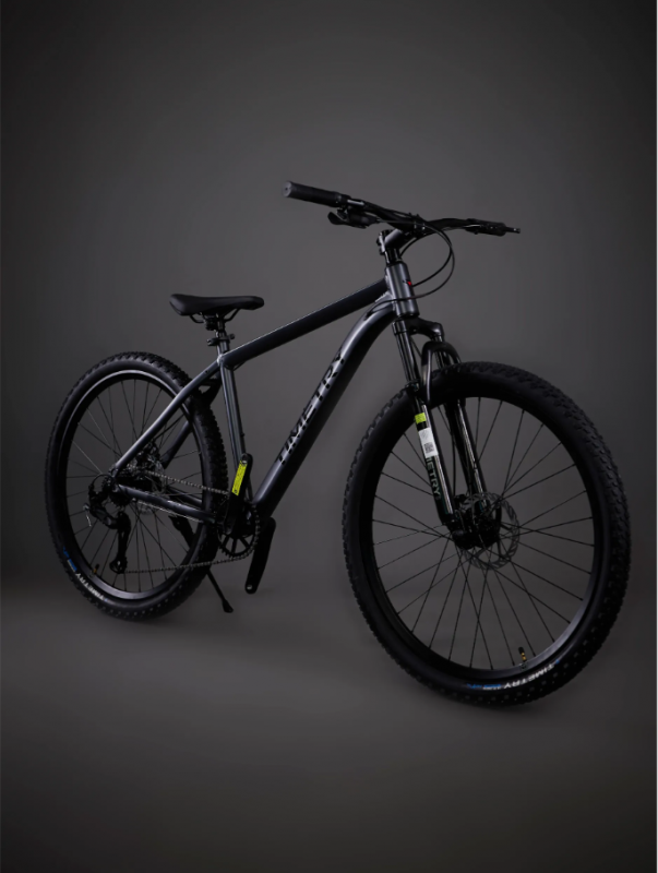 Велосипед скоростной (М) 27.5" TT401 Алюминий Time Try 7s Рама 18 алюминий 15.85кг TT401 Серый