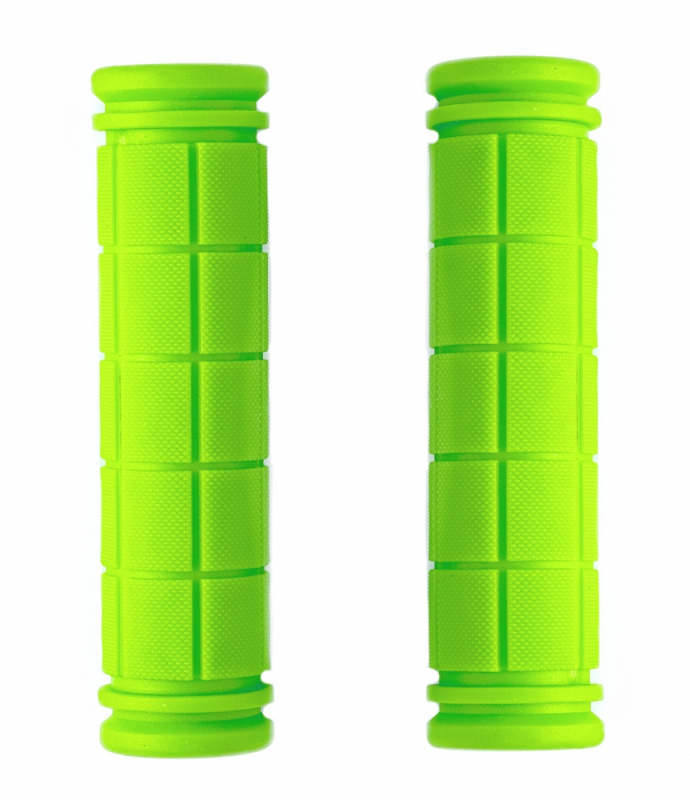 Грипсы резиновые зеленые, длина 125 мм, инд. упаковка Vinca Sport H-G 38 green