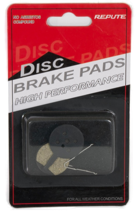 Колодки тормозные REPUTE DISK - HIDRAULIC, с пружиной, совместимы: Avid BB5/Promax