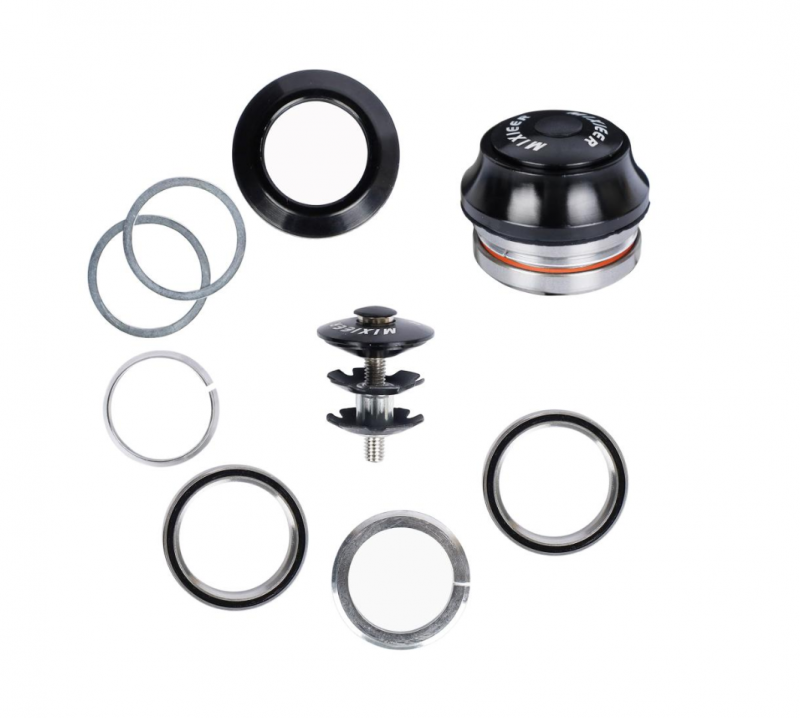 Рулевая колонка MIXIEER QLP-40E размер 1-1/8"х41,8х30 высота 19,5мм пром.подш. вес 104г