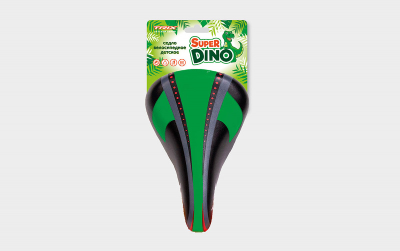 Седло TRIX Super Dino детское 230 х 145 мм 
