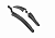 Крылья 26"- 29" комплект XGNB-044-2, пластик, чёрные