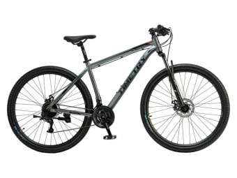 Велосипед скоростной Time Try (M) TT204 27,5" Рама алюминиевая 18", Серый