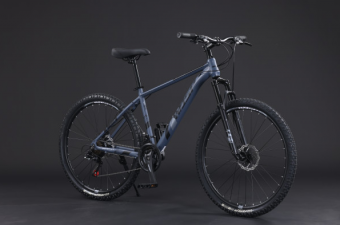 Велосипед скоростной BLACK WASP (M) UNIT 27 21s LTWOO GRAY / BLACK 