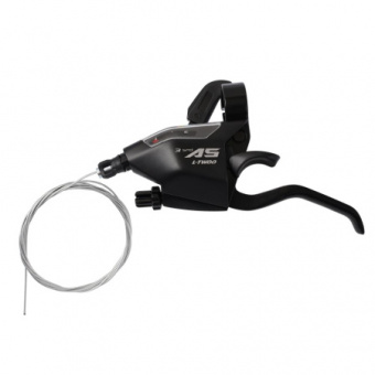 MTB, Комборучка, Шифтер левый, L-TWOO ST-TX4009-L, 3 скорости, 2:1 shimano совместим, материал: алюм