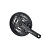 Шатуны-система Prowheel, 3ск., 22/32/44 зуб., 1/2"х3/32",сталь с защитой; шатуны 170мм, алюминий, ре
