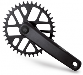 Система Prowheel MTB 1х(9/10/11S), 38T, сталь, защита, 175, алюм, Chainline 48.8, кв под 124 черн.
