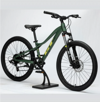 Велосипед горный  TimeTry (M) GT602, 27.5", рама 15 Аллюминий 15.5кг , 7 скоростей, Зеленый