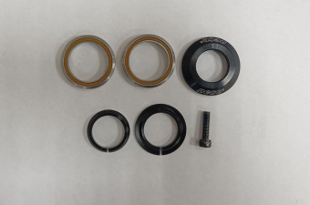 Рулевая колонка для трюкового самоката, HIC, SCS, 1-1/8", б/резьбовая, интегрированная, IS 41.8 / 28