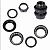 Рулевая колонка MIXIEER QLP-2B-5A ED BLACK 22.2x32.5x27mm 