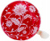 Звонок для велосипеда, рисунок "magic flowers", 50мм	