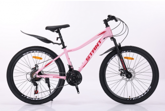 Велосипед скоростной (М) 26" STANT MD6600 рама 14", АЛЮМИНИЙ 21 ск , Розовый