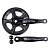 Система KRYPTON JH-S110-13, 152mm, 36T, с защитой, ST+ST, квадрат, черный