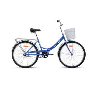 Велосипед складной Rocket City Fold  26", размер 19" вес 13.1 кг цвет Синий