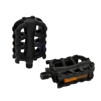 Педаль детская MIXIEER KIDS MX-P647 с рефлектором, 97х73мм 1 пара. Резьба 9/16 дюйма