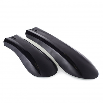 Крылья комплект для фэт-байка, велосипеда GT-XDC-S 20-24-26"(4.0 Tyre). Цвет: Черный