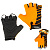 Перчатки TRIX Nw муж. XXL коротк. пальцы, гель, дышащая лайкра/искусств. замша, оранжевые