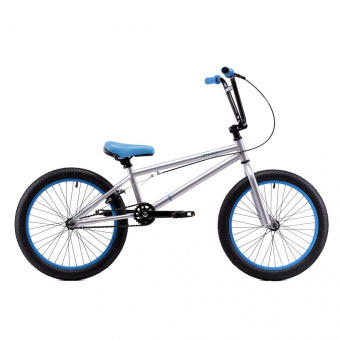Велосипед (M) BMX 20" COMIRON CHUCK Рама 20.5" SILVER BLUE