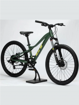 Велосипед скоростной (M) TimeTry 24" 7s Рама Алюминий,зеленый