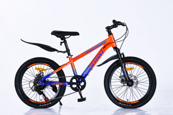 Велосипед скоростной (М) 20" STANT MD2500 10", 7 ск, АЛЮМИНИЙ оранжевый