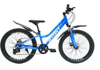 Велосипед скоростной (M) 24" STANT MD450 12", 6 ск, АЛЮМИНИЙ синий