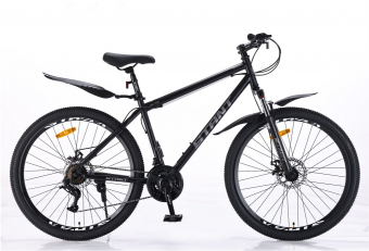 Велосипед скоростной (M) 27,5" STANT MD705 18", 21 ск, черный