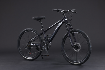 Велосипед скоростной BLACK WASP (M) UNIT 24 21s  TY21 BLACK GRAY