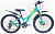 Велосипед скоростной (M) STANT 24" MD405 рама 12" сталь, 6 ск бирюзовый