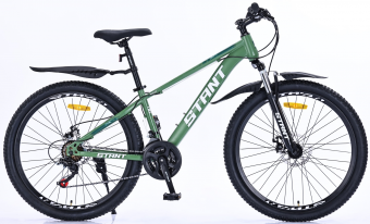 Велосипед скоростной (M)  26" STANT MD500 рама 14", 21 ск, зеленый
