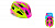 Шлем вело TRIX, детский, кросс-кантри, 13 отверстий, регулировка обхвата, размер: S 52-54см, In Mold
