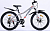 Велосипед скоростной (M) 24" STANT MD415 12", 6 ск, серебристый/красный