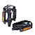 Педаль MTB MIXIEER MX-P828, 9/16 резьба, PP корпус, сталь. подшипник, 101х77мм, с рефлектором, 2S ос