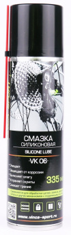 Силиконовая смазка аэрозоль 335мл, Vinca Sport