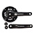 Система COMIRON FORGE, 170mm, 28/38T, AL+ST, квадрат, черный /GTR-SP2042P