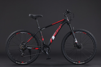 Велосипед скоростной BLACK WASP (M) UNIT 27 21s LTWOO BLACK RED