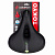 Седло велосипедное комфортное COMIRON TOKYO C012 265x220, , Цвет: Чёрный+:Желтый