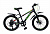 Велосипед Platin Lite  20" MD-720 (20"  6 ск. рама сталь ) серый/зелено/желтый