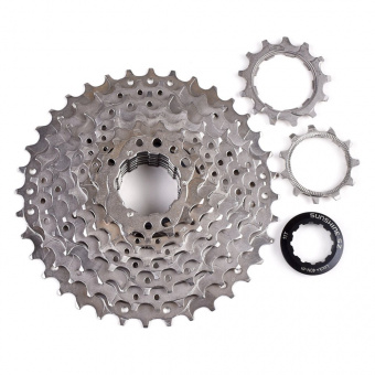 MTB, Кассета SUNSHINE, 9 скоростей, 11-36Т, материал: сталь, вес 405гр, /MTB-CS-HR9-36