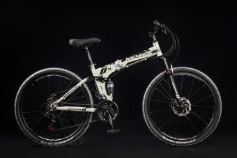 Велосипед скоростной  BLACK WASP (M) FOLD 26" 21s BLACK