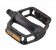 Педаль MTB MIXIEER MX-P803, 9/16 резьба, ALU корпус, сталь. подшипник, 113х103мм, с рефлектором, 2S 