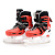 Коньки детские M(35-38) красные