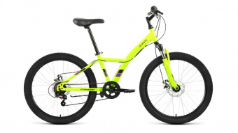 Велосипед Forward Dakota 24" 2.0 D Зелёный / Фиолетовый 13"