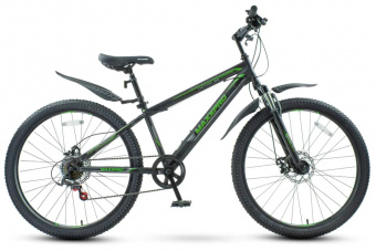 Горный Велосипед MaxxPro Katar 26".Рама:14",Сталь Серо-Салатовый
